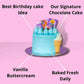 Boy Gender reveal and birthday cakes delivery on the gold coast benefits blue cake