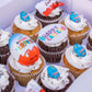 Easter Kinder Ooze Cupcakes