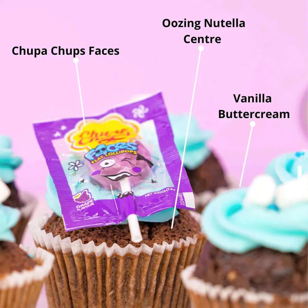 Cupcakes for boys with candies and benefits